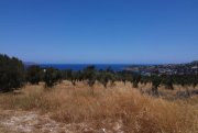 Tsivaras Kreta, Tsivaras: Grundstück in malerischer Lage mit Meerblick zu verkaufen Grundstück kaufen